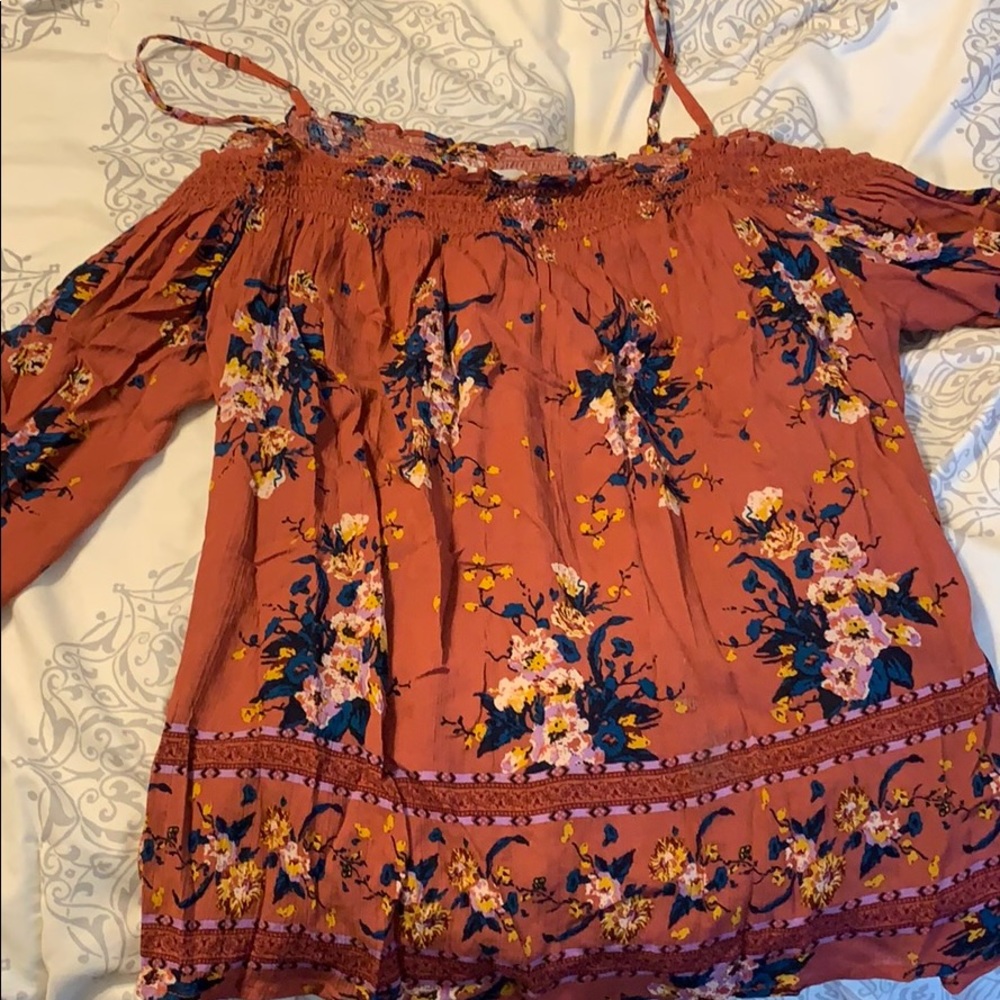 Off the shoulder shirt